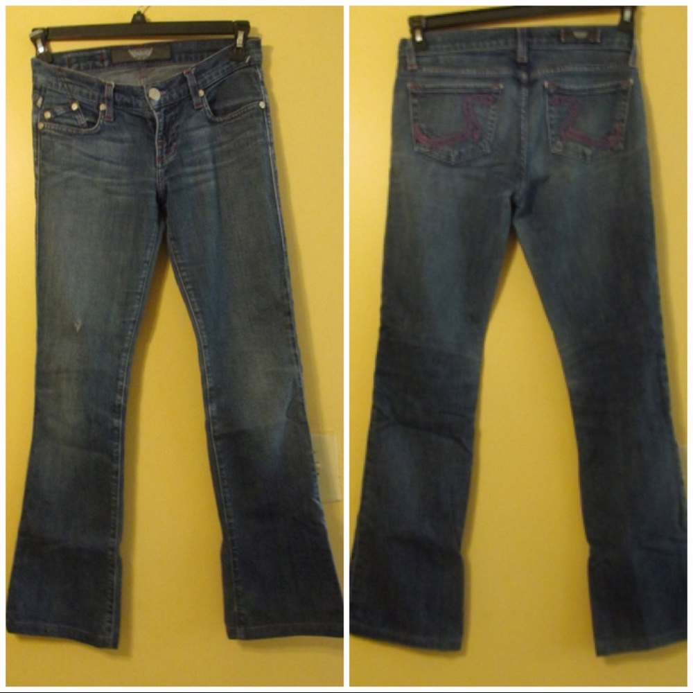 Rock and republic kasandra  flare jeans size 26